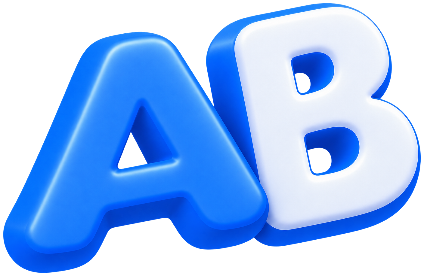 Uppercase AB 3D Icon